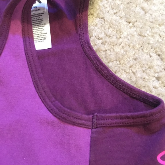 Zumba Wear Racerback Tank Tops pink and purple - Picture 12 of 16